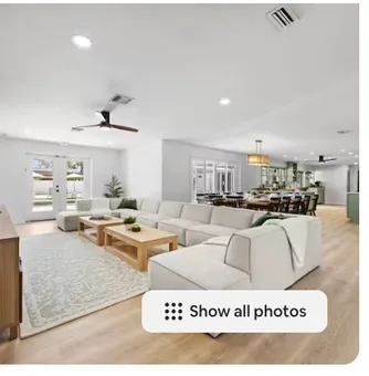 Open living room