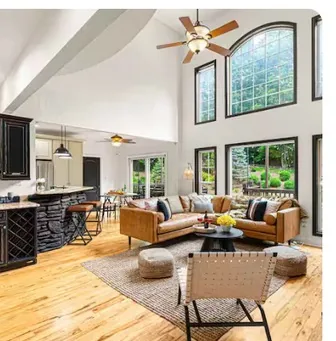 Open-plan living room