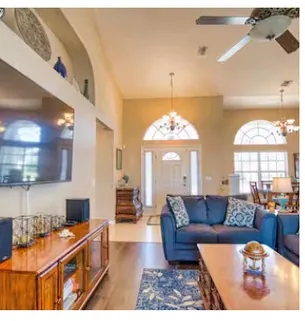Entry and living room